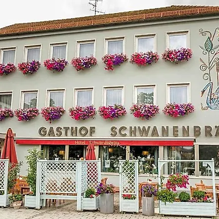 Отель Brauereigasthof Schwanenbraeu Эберманнштадт